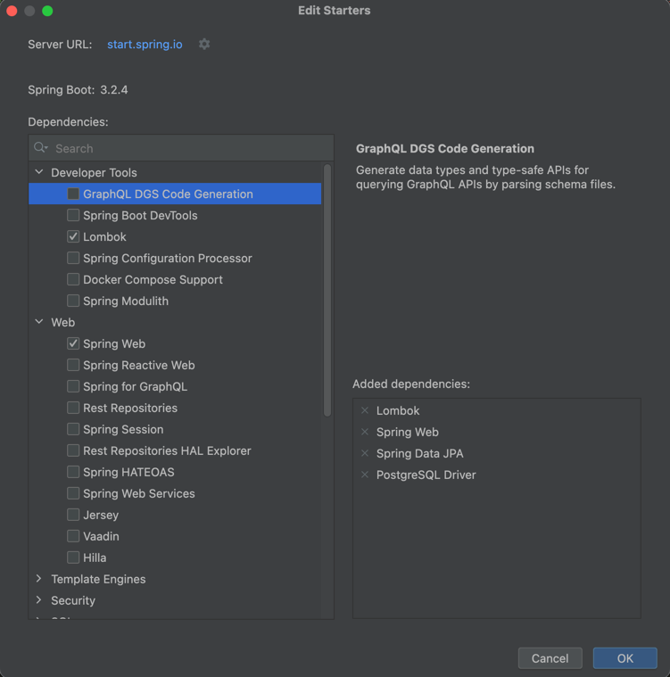 intellij-spring-boot-generate